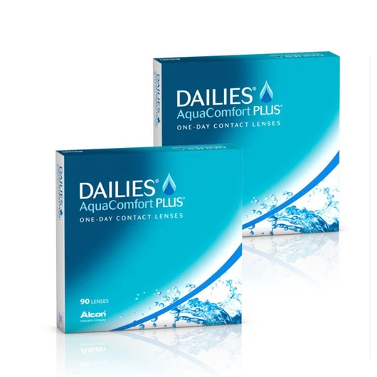 2xDailies Aqua Comfort Plus 90 db